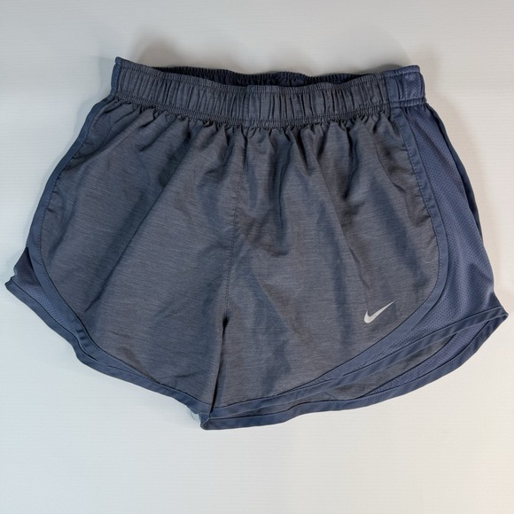 Nike Dri Fit Athletic Lined Running  Shorts Blue Small - Picture 1 of 4
